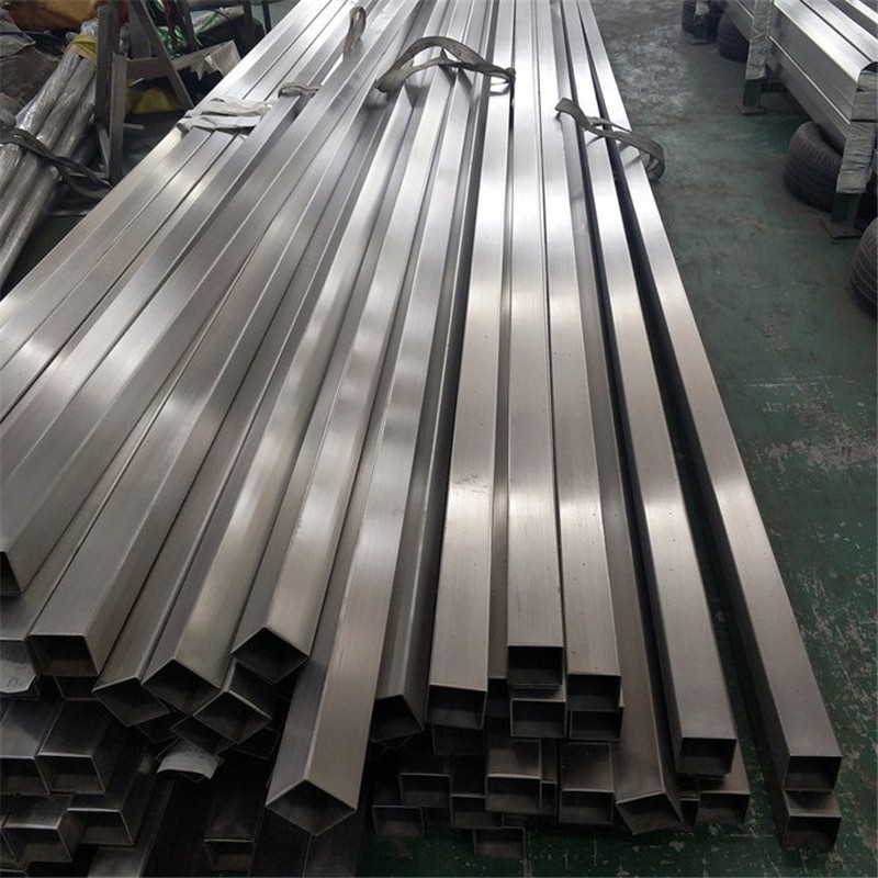 嘉兴定尺切割304不锈钢无缝方管